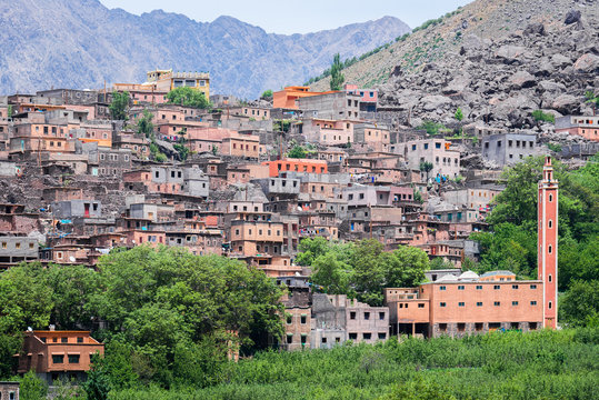 Town of Aroumd, Toubkal national park, Morocco