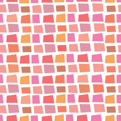 Pattern with mixed small diamond spots. Seamless vector background