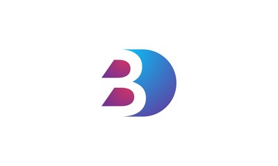 letter b d logo