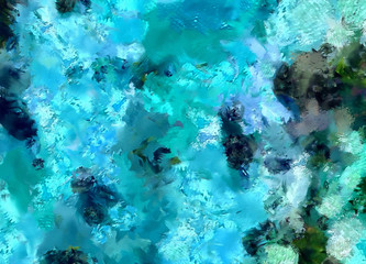 Modern art style artistic background pattern for creating stylish design production, printed flyers, cards and banners or unusual web using. Abstract brush strokes backdrop. Colorful wallpaper artwork