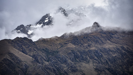 Mount Veronica over the Sacred Valley of the Incas, Cusco, Peru