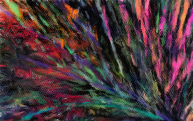 Fashion abstract printable wall art in big size. Mixed impressionism and expressionism modern style. Artistic background pattern for creative design work. Good for graphic, web and print creation use.