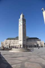 The Hassan II Mosque, Casablanca, Morocco, Africa