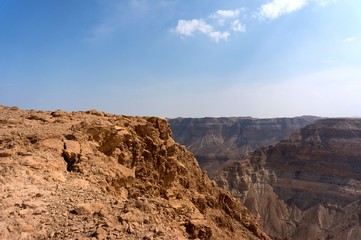 Desert vacation travel in Israel of Middle East