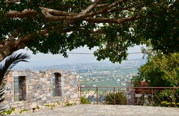 Traditional Cretan Village near Heraklion Crete