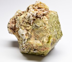 Grossular Garnet raw gemstone crystal