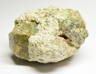 Aquamarine raw gemstones