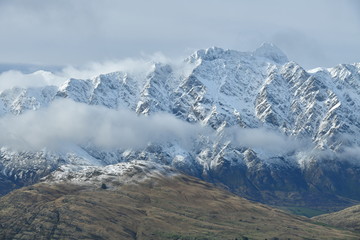 ニュージーランドのクイーンズタウンのゴンドラ