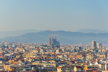 View on Sagrada Familia