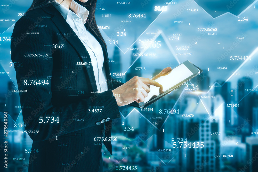 Poster technology and information concept