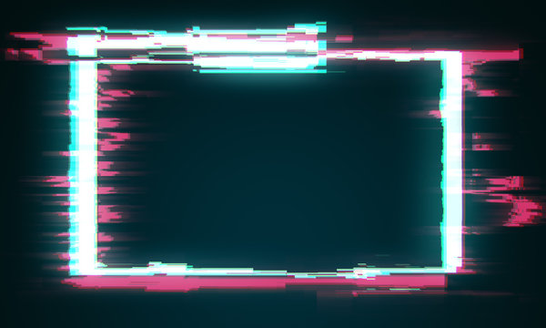 Creative Glitch Banner