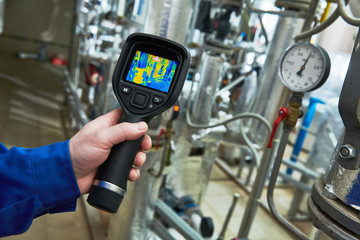 thermal imaging inspection of water pump equipment