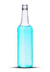 beer bottle full of water