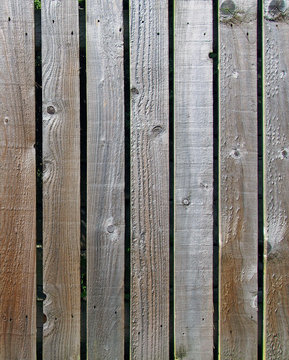 Old wood plank texture background with gaps