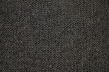 Dark gray wool knit texture