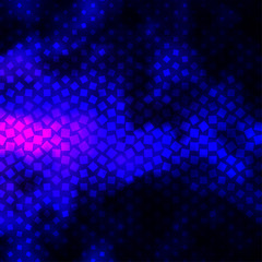 Obraz premium Dark Pink, Blue vector background with rectangles.