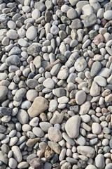 Background of pebbles. Sea stone concept
