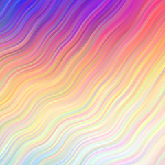 Light Multicolor vector background with lines.