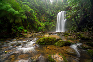 Beauchamp Falls a waterfall in the Otway National Park near the Great Ocean Road in Victoria, Australia