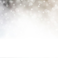 Light Gray vector texture with circles.