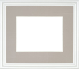Picture frame isolated on white
