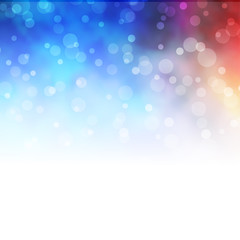 Light Blue, Yellow vector background with circles.