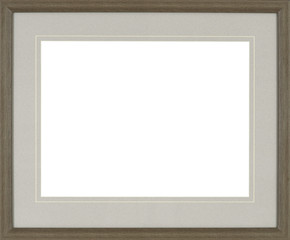 Obraz premium Picture frame isolated on white