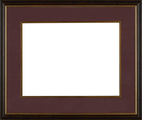 Picture frame isolated on white