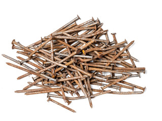 Old rusty nails