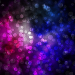 Dark Pink, Green vector background with circles.