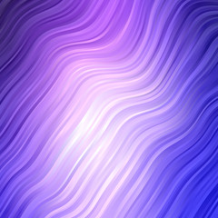 Light Pink, Blue vector layout with curves.