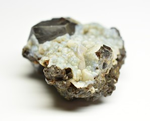 Melanite Garnet raw gemstone crystal