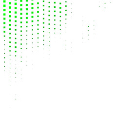 Dark Green vector background in polygonal style.
