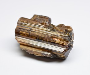 Dravite Tourmaline raw gemstone crystal