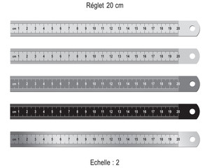 RÉGLET DE 20 CM_echelle 2