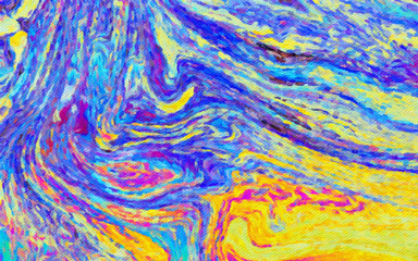 Creative print template for textile or fabric decor. Design pattern idea for creating advertising banner template in big size or web graphic use. Art oil and watercolor background. Wet brush strokes.