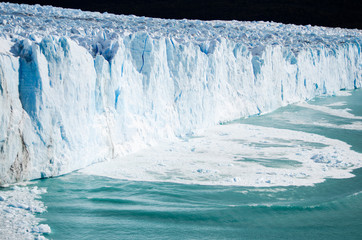 Fototapeta na wymiar glacier