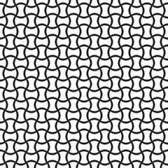 Seamless islamic geometric weave pattern background