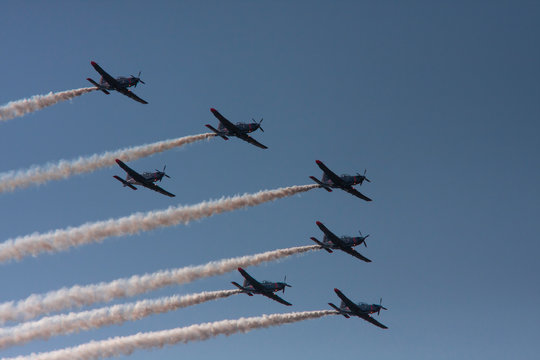 airplane in the sky