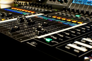 Digital Audio Mixing Board for Professional Sound Reinforcment.
