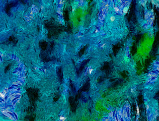 Wall art. Art poster. Stock. Abstract painting in oil. Pattern for creating design postcard, invitation, web or banner. Canvas prints. Watercolor and acrylic mixed modern drawing. Impressionist style.