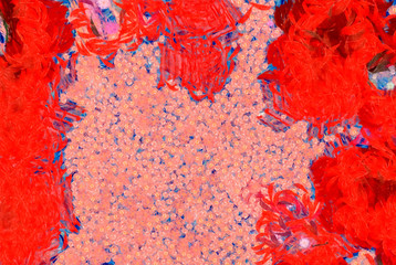 Wall art. Art poster. Stock. Abstract painting in oil. Pattern for creating design postcard, invitation, web or banner. Canvas prints. Watercolor and acrylic mixed modern drawing. Impressionist style.