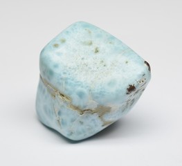 Larimar tumbled gemstone