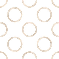 Seamless Patterns Nude Acrylic hand drawn on white background