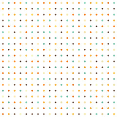 Polka dot pattern. Seamless vector background