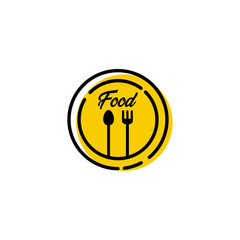 Food Festival Logo Vector Template Design Illustration