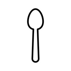 Spoon icon vector