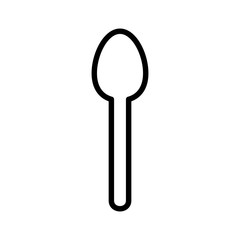 Spoon icon vector