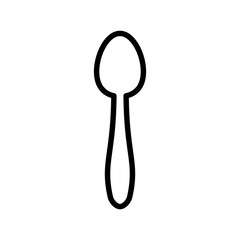 Spoon icon vector