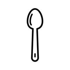 Spoon icon vector